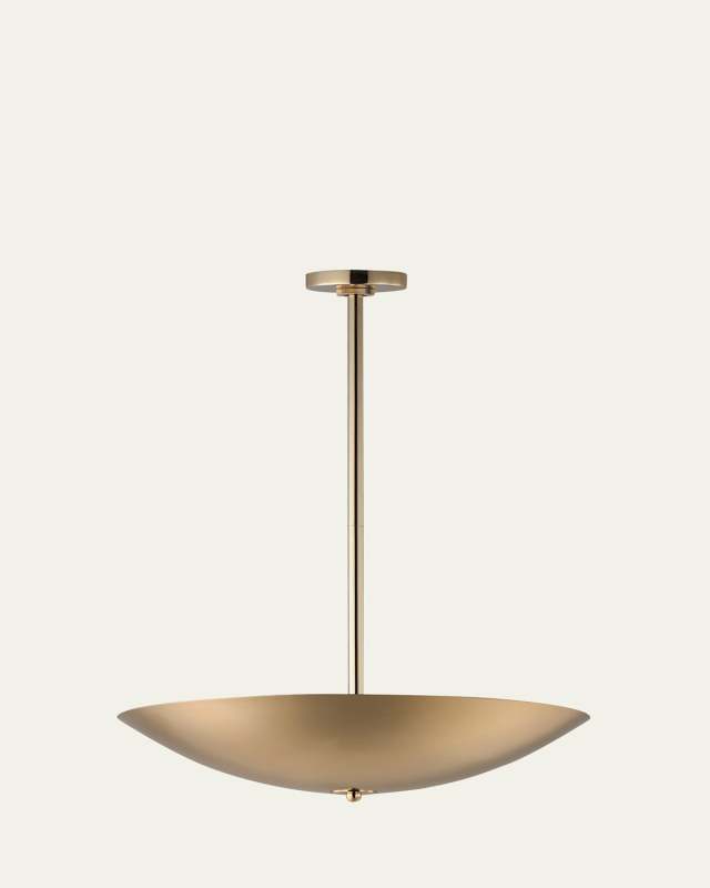 Vesta 24" French Gold LED Pendant